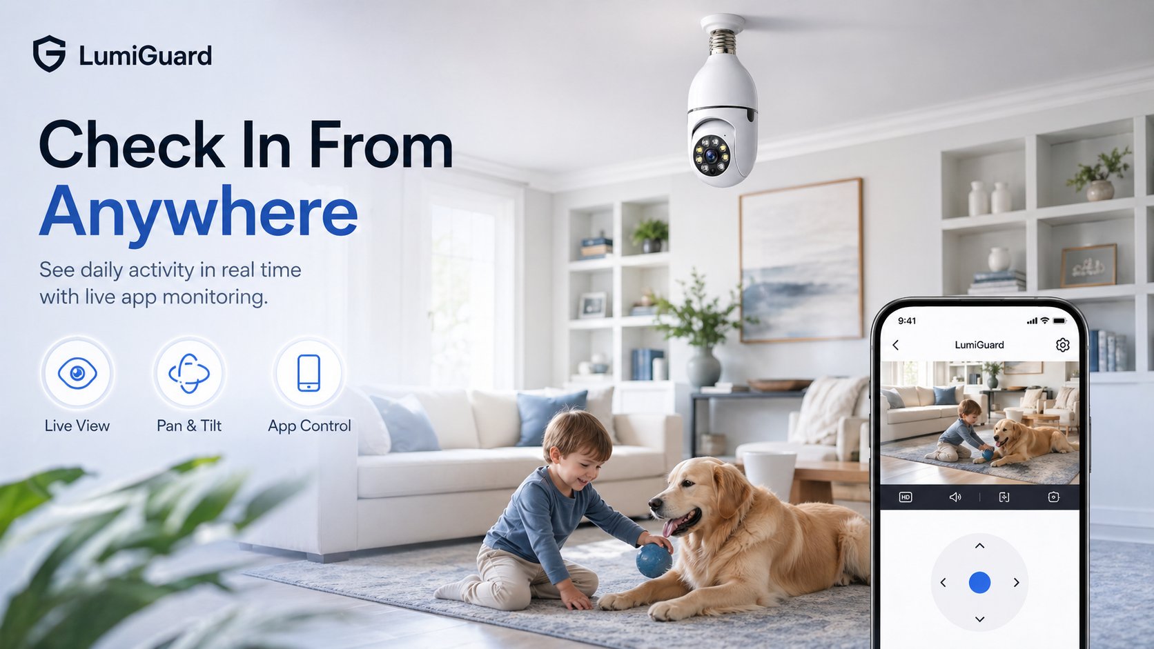 LumiGuard 360 home monitoring