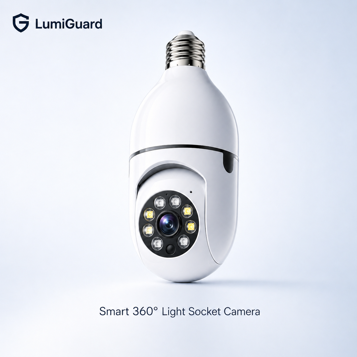 LumiGuard 360° Smart Light Socket Camera